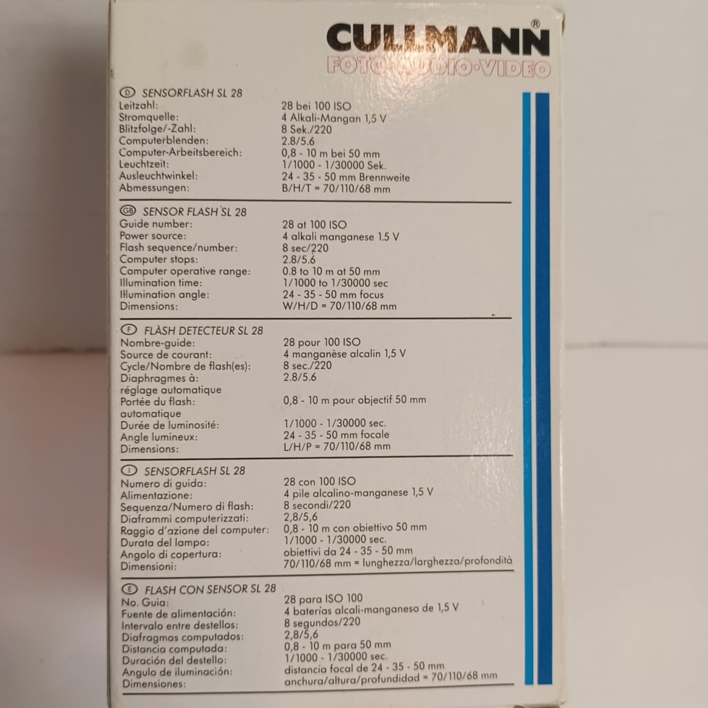 Cullmann‎ (4128) Blitz System Sensorflash SL 28 - Picture 4 of 9